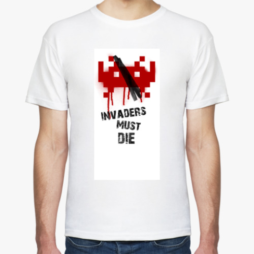 Футболка с принтом Space Invaders
