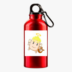 Металлическая бутылка 400 мл UV-DTF