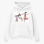 Толстовка худи оверсайз