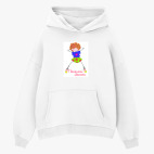 Толстовка худи оверсайз