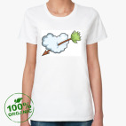 Женская футболка органик