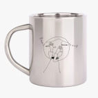 Кружка металлическая