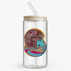 Банка с бамбуковой крышкой