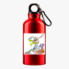 Металлическая бутылка 400 мл UV-DTF