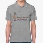 Мужская рубашка поло