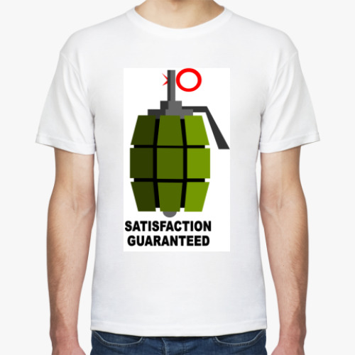 Футболка с принтом Лимонка