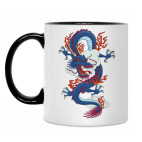 Кружка двухцветная