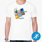 Мужская спортивная футболка