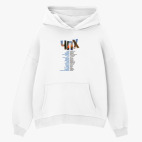 Толстовка худи оверсайз