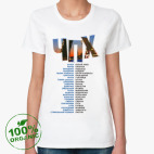 Женская футболка органик