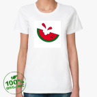 Женская футболка органик