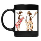 Кружка цветная UV-DTF