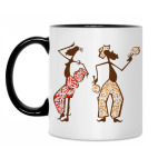 Кружка двухцветная