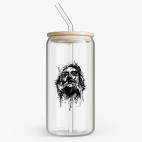 Банка с бамбуковой крышкой