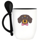 Кружка с ложкой