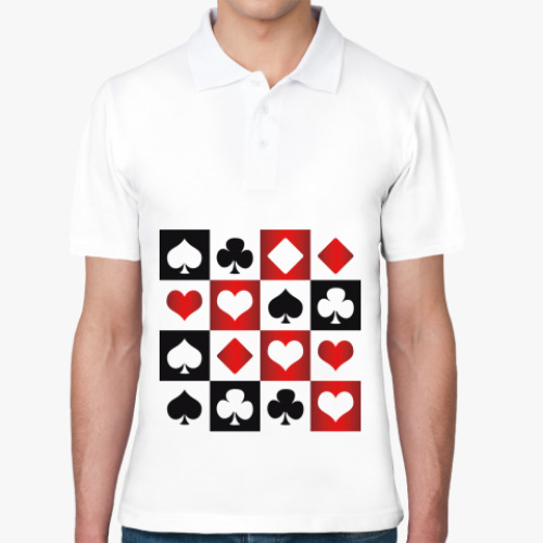 Рубашка поло с принтом Масть