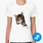 Женская спортивная футболка