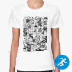 Женская спортивная футболка