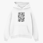 Толстовка худи оверсайз