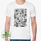Мужская футболка органик