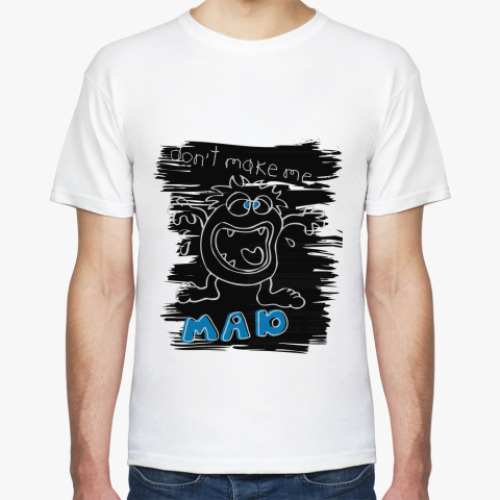 Футболка с принтом monster