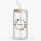 Банка с бамбуковой крышкой