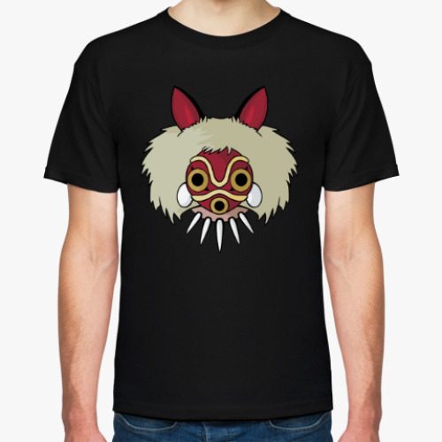 Футболка с принтом Принцесса Мононоке Мияздаки