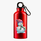 Металлическая бутылка 400 мл UV-DTF