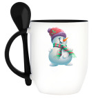 Кружка с ложкой