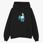 Толстовка худи оверсайз