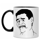 Кружка двухцветная