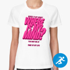 Женская спортивная футболка