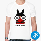 Мужская спортивная футболка