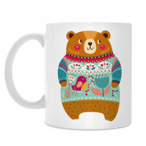 Кружка с принтом Sweet Bear