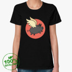 Женская футболка органик