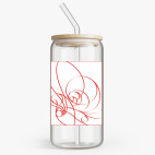 Банка с бамбуковой крышкой