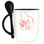 Кружка с ложкой