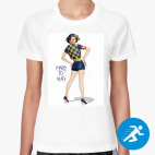 Женская спортивная футболка