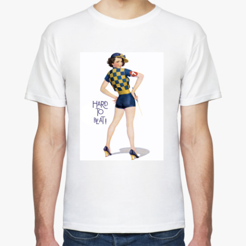 Футболка с принтом Pin-Up Girl