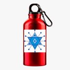 Металлическая бутылка 400 мл UV-DTF