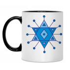 Кружка двухцветная