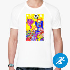 Мужская спортивная футболка