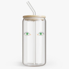 Банка с бамбуковой крышкой