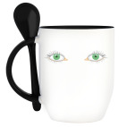 Кружка с ложкой