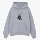 Толстовка худи оверсайз