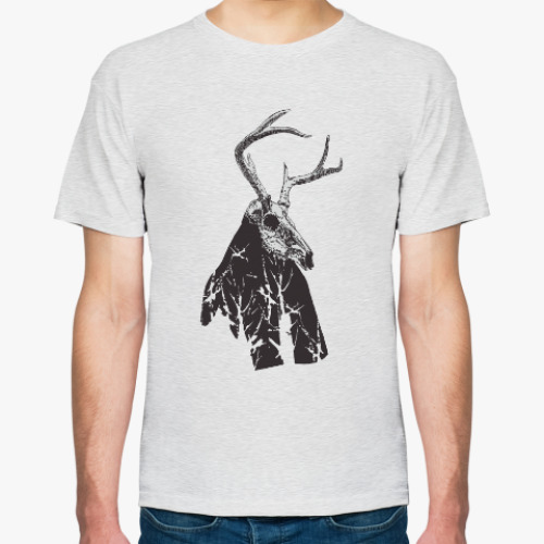 Футболка с принтом Адепт