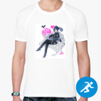 Мужская спортивная футболка