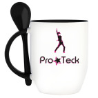 Кружка с ложкой