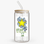 Банка с бамбуковой крышкой