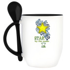 Кружка с ложкой